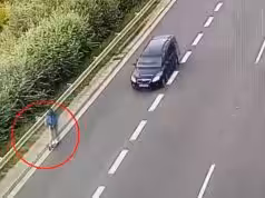 Muž v Bratislave sa premával po diaľnici na elektrickej kolobežke