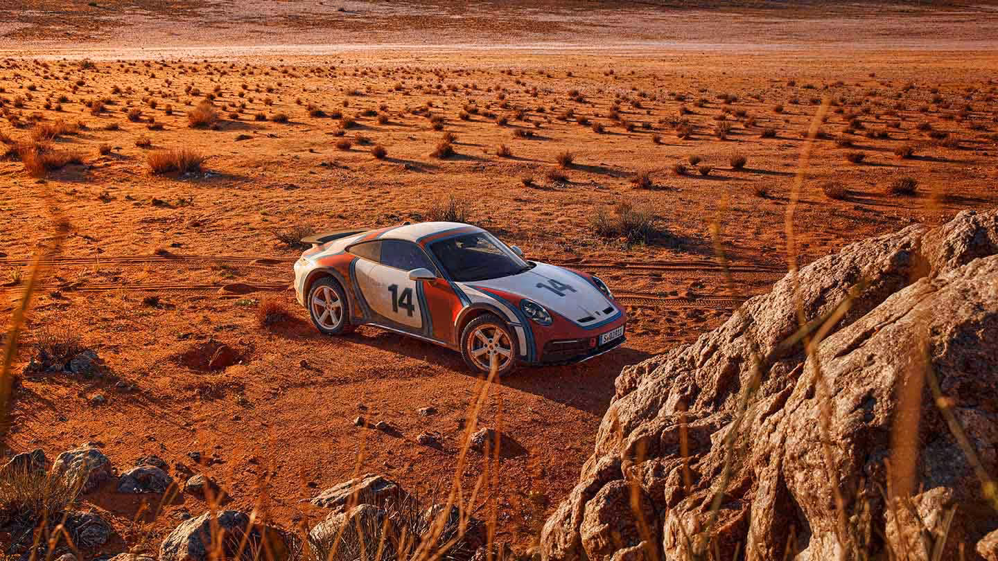 cena Porsche 911 Dakar