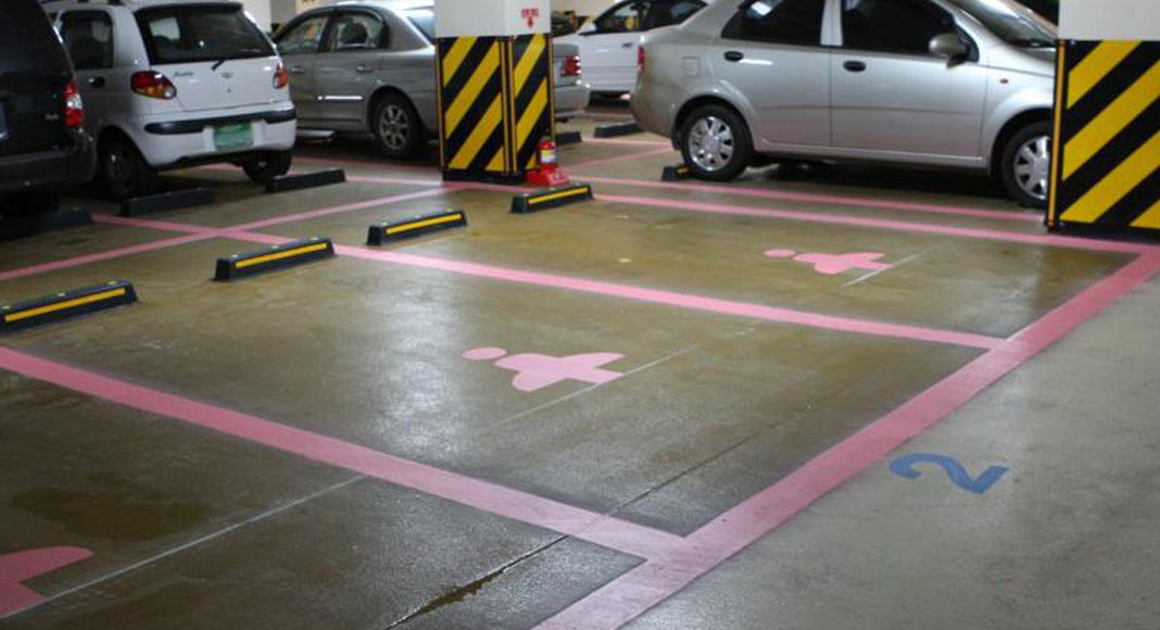 parkovacie miesta pre ženy