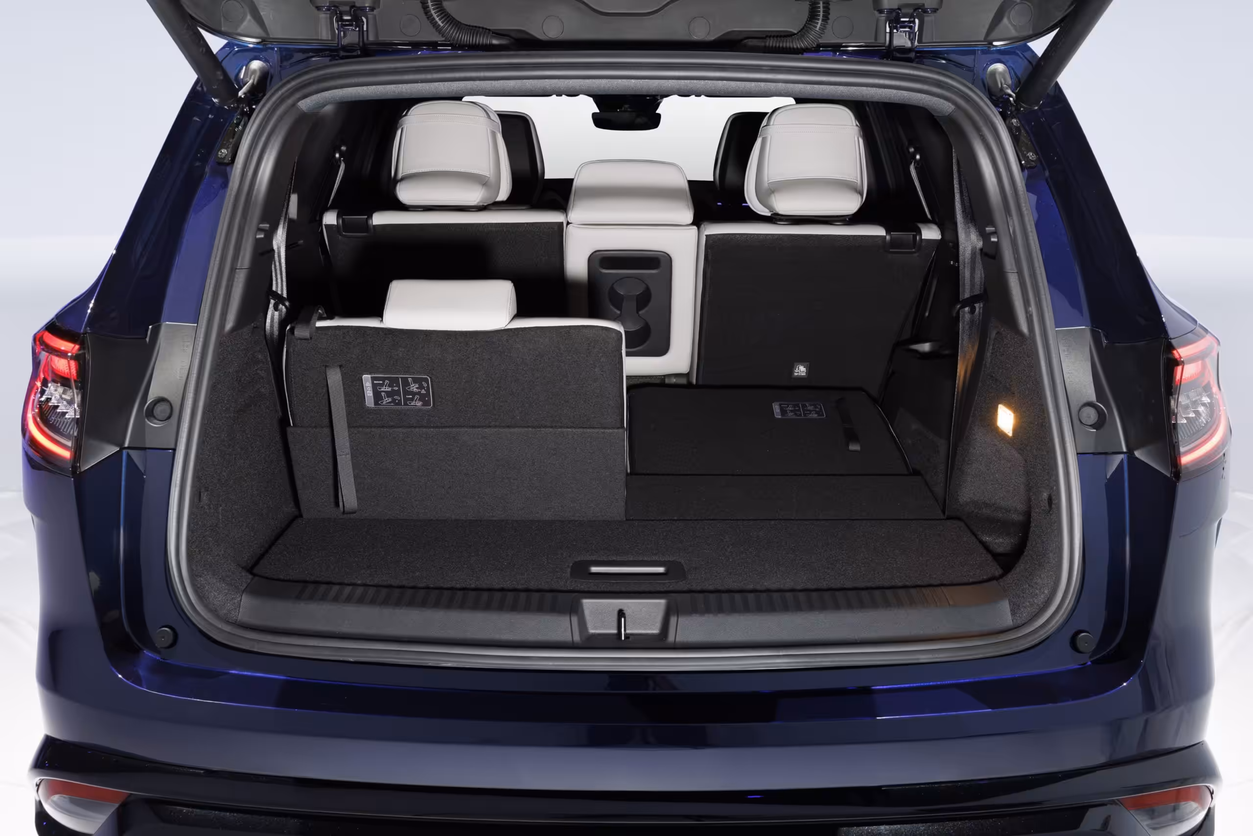 Renault Espace batožinový priestor so sedadlami