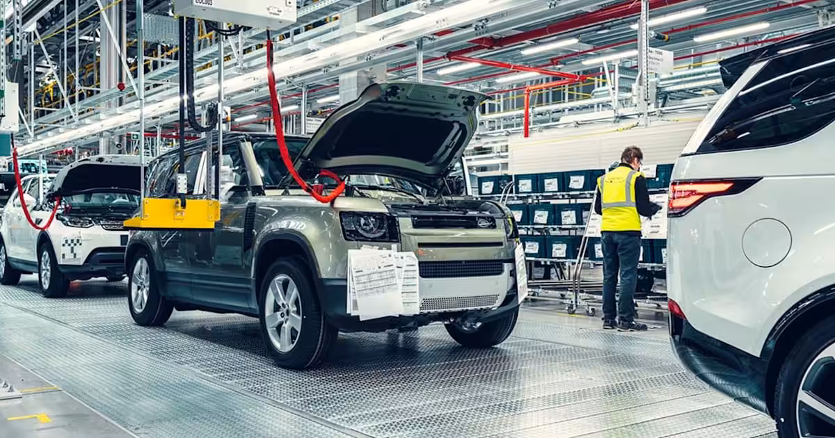 Jaguar Land Rover závod