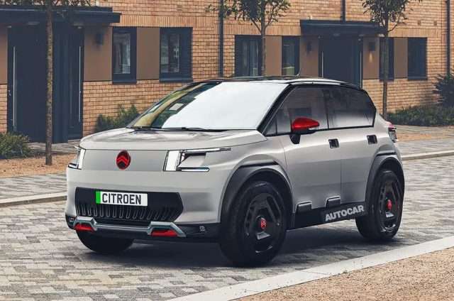 Citreon e-C3 render