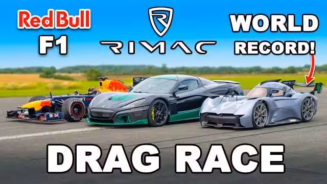 56846466746864 Rimac Nevera vs McMurtry Speirling vs Red Bull F1