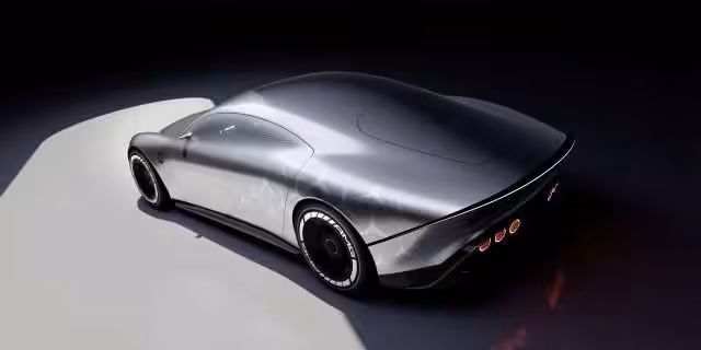 Showcar Vision AMG gibt Ausblick auf die vollelektrische Zukunft von Mercedes-AMGVision AMG show car offers glimpse of all-electric future of Mercedes-AMG