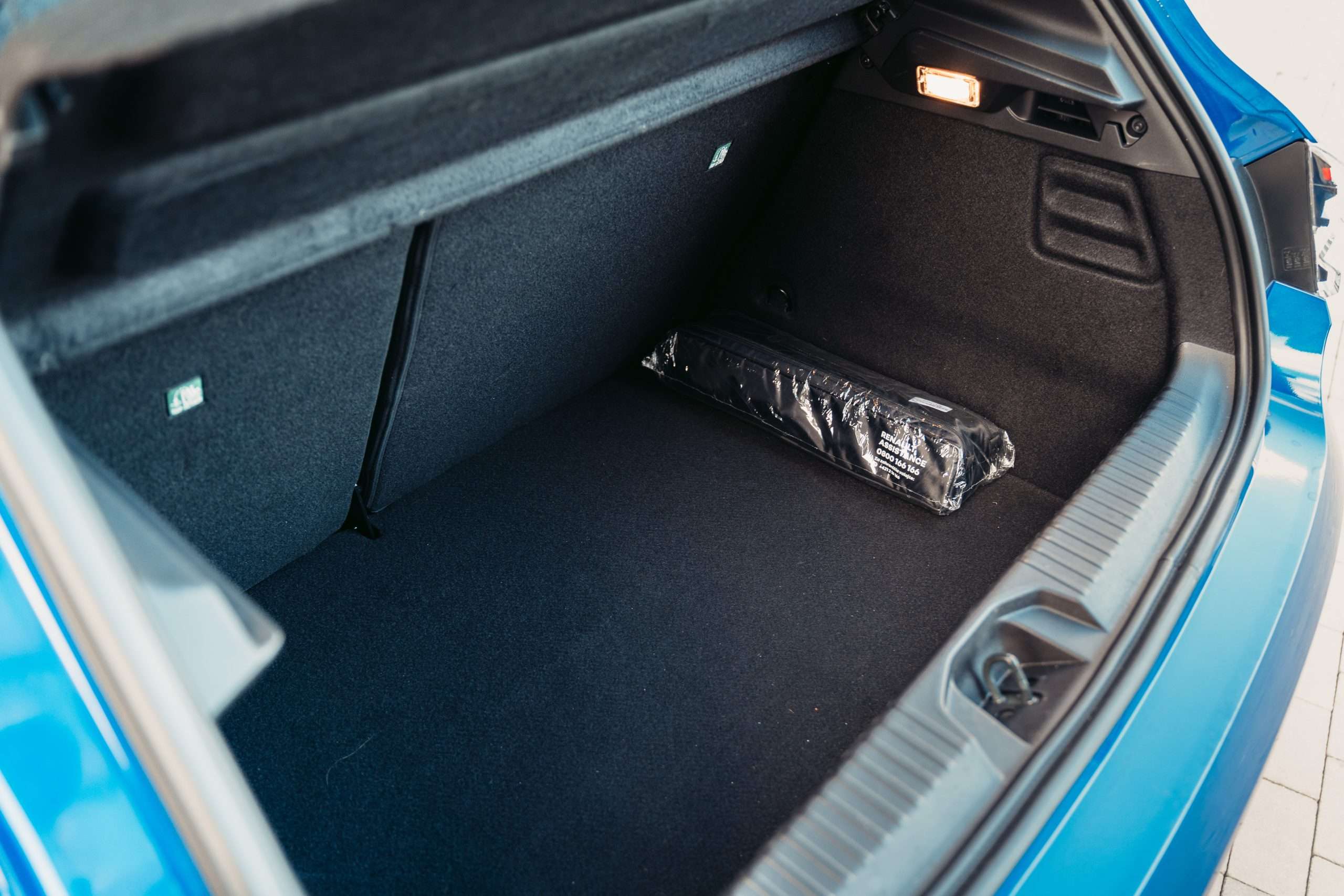 Renault Clio batožinový priestor