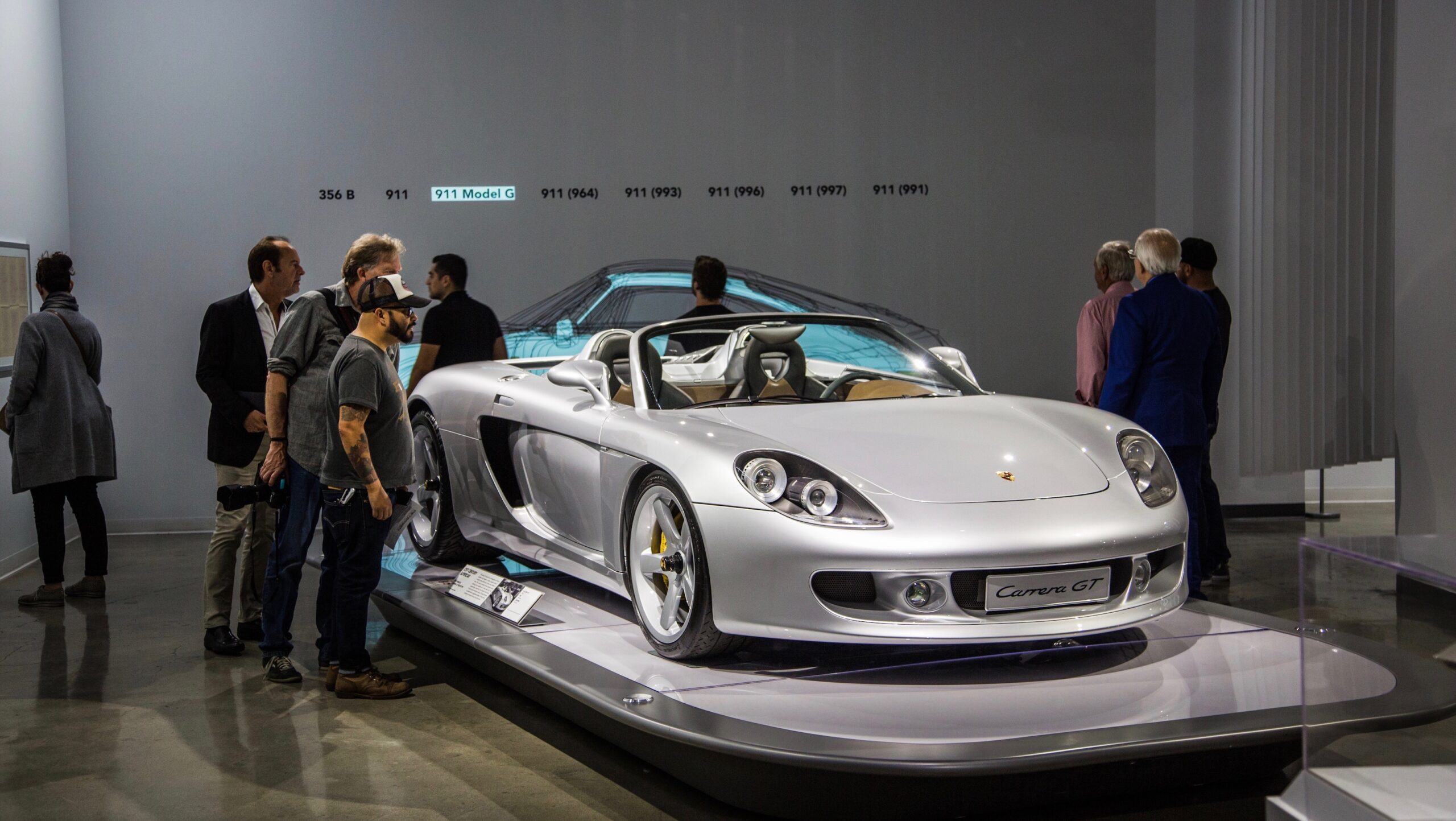 Porsche Carrera GT v múzeu