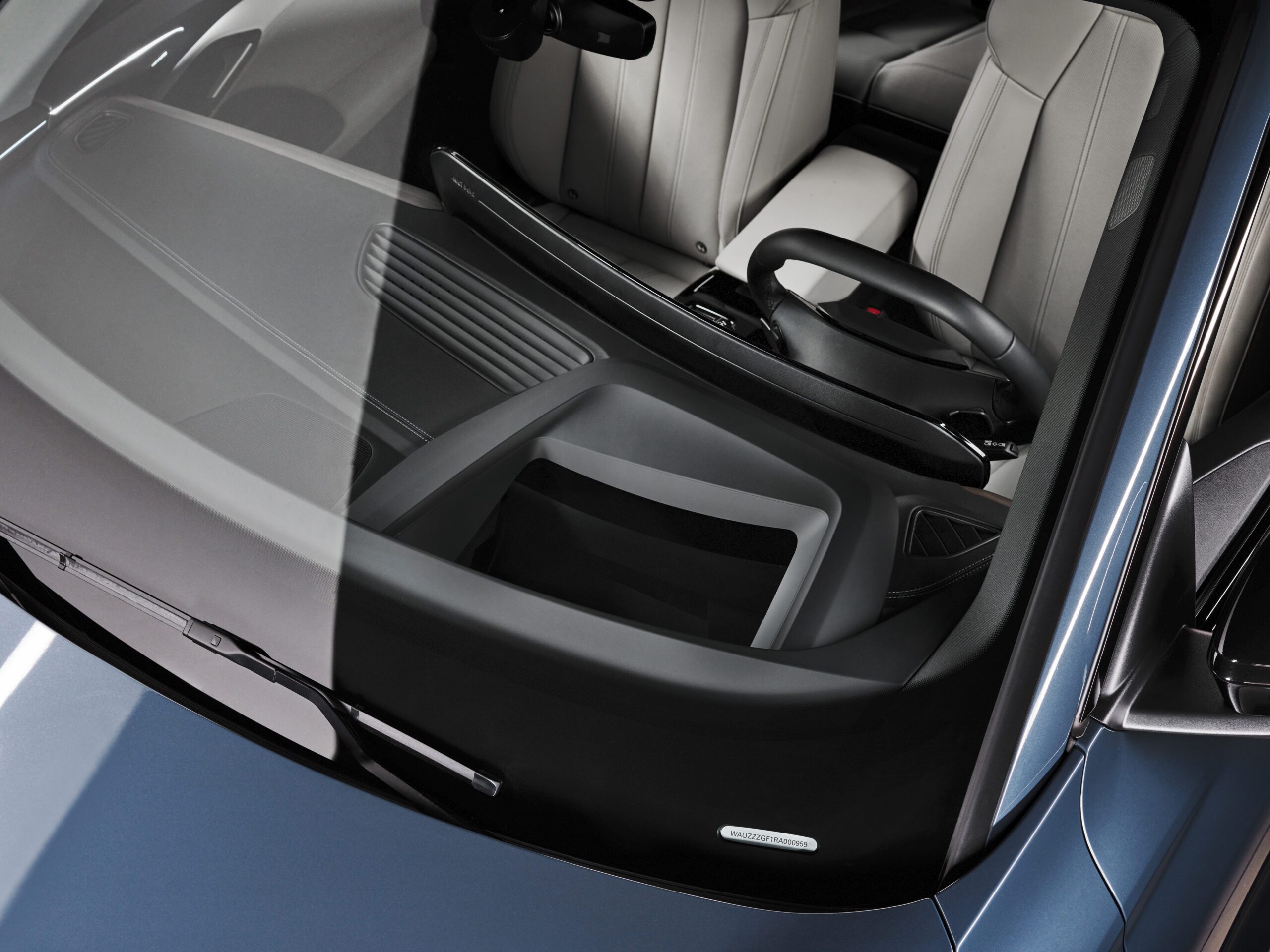 Audi Q6 e-tron head-up displej