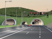 Vizualizácia východného portálu tunela Karpaty (zdroj: Ministerstvo dopravy SR)