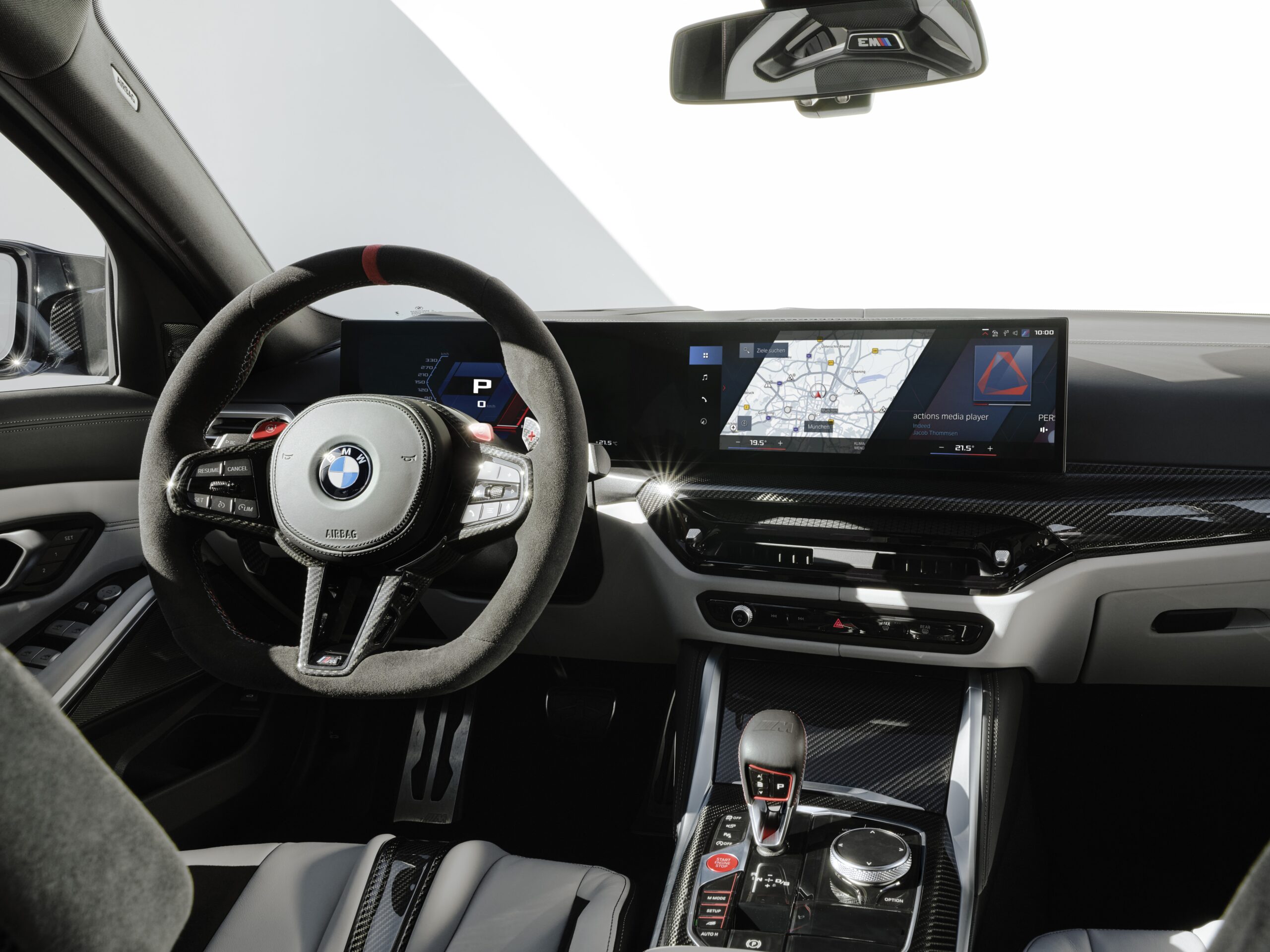 BMW M3 interiér