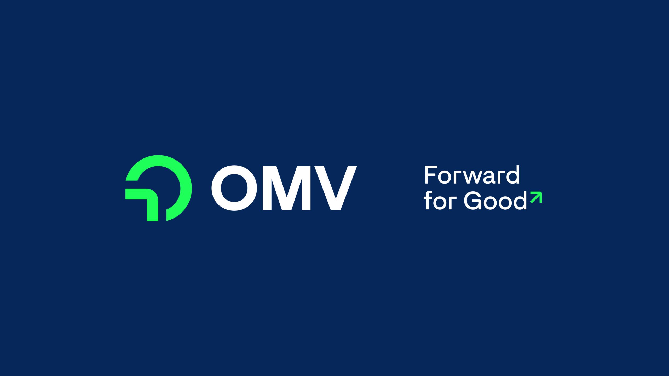 Nové logo OMV a slogan Forward for Good