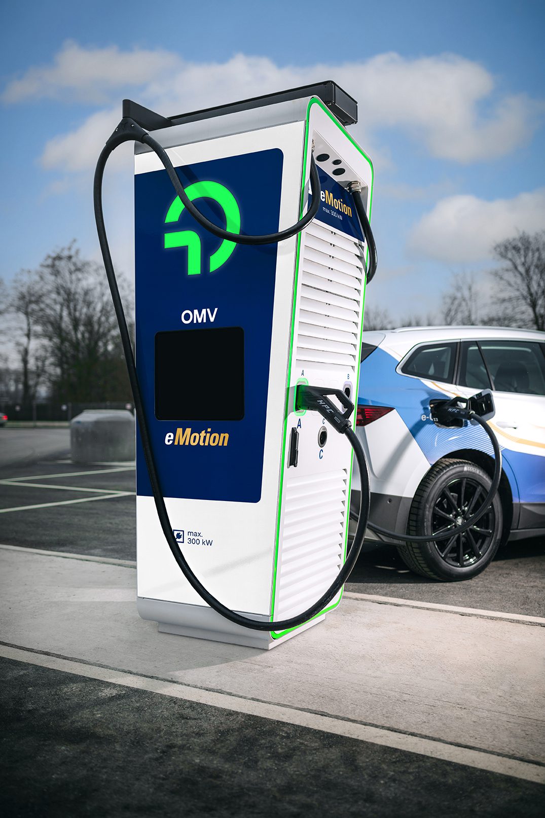 Zmeny dizajnu sa dočkajú aj nabíjačky pre elektromobily a plug-in hybridy (foto: OMV)