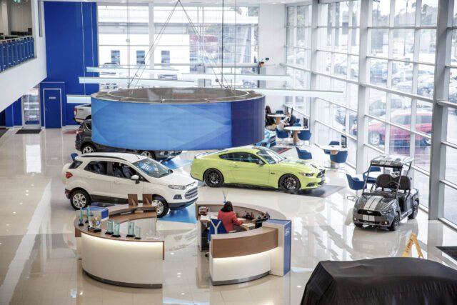 Predajňa automobilky, ilustračná fotografia (foto: Ford)