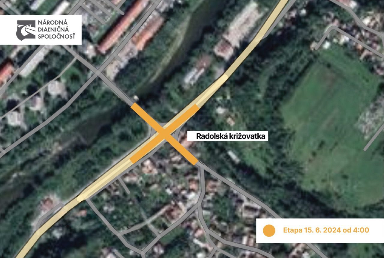 stavebné práce na diaľnici D3