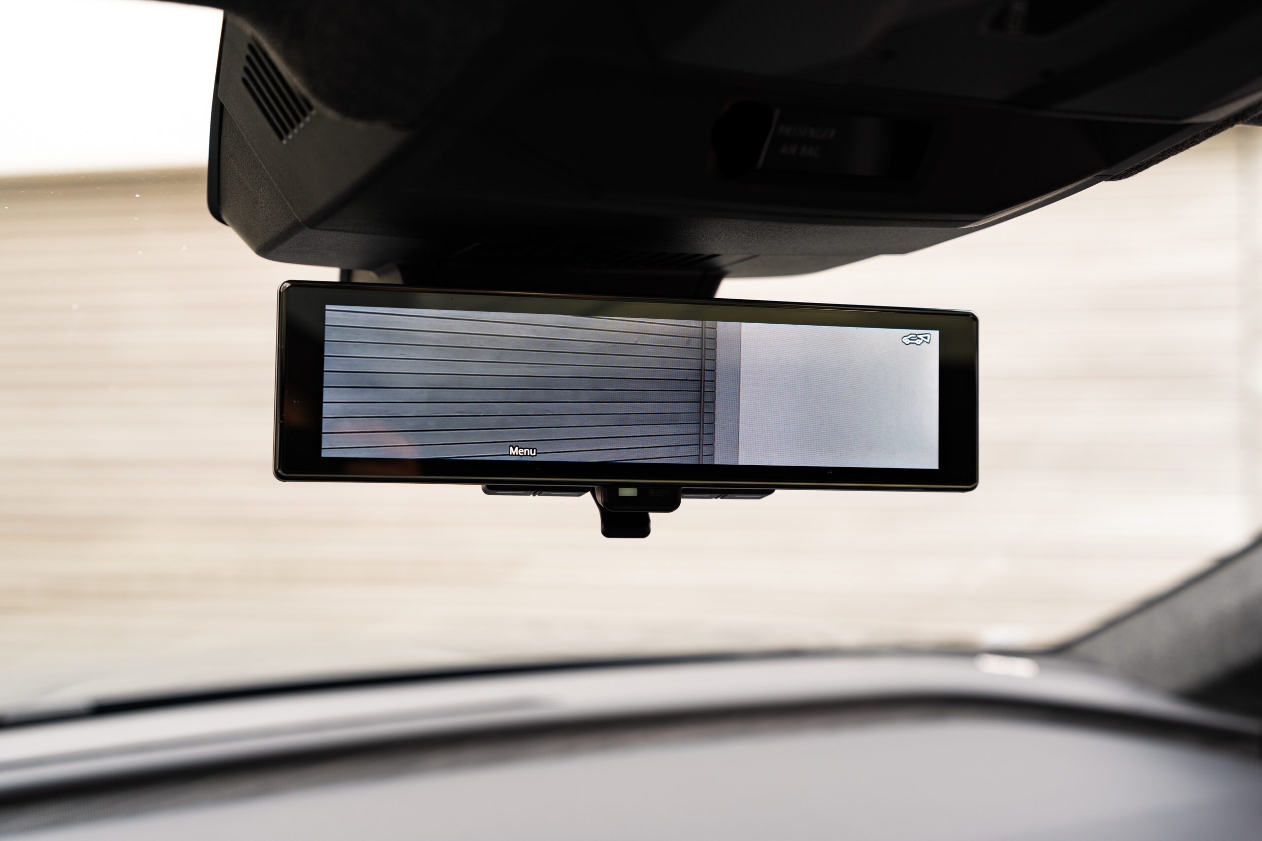 Renault Scenic digitálne spätné zrkadlo