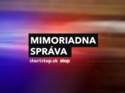 Mimoriadna správa denníka StartStop,sk