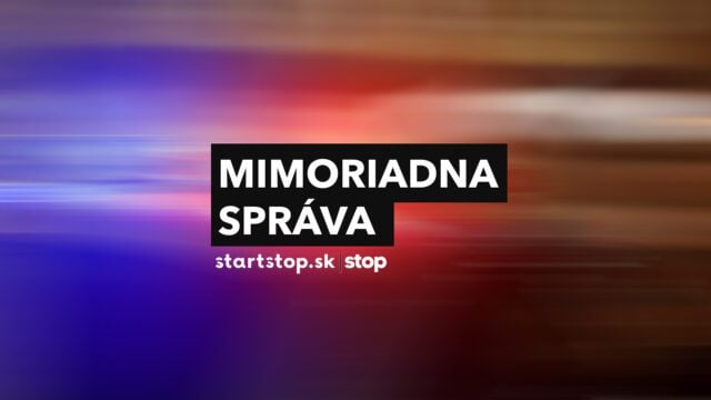 Mimoriadna správa denníka StartStop,sk
