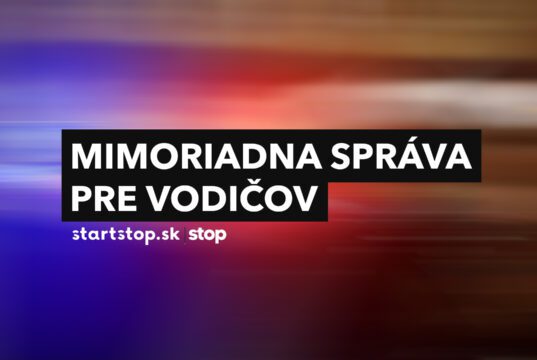 Mimoriadna správa denníka StartStop,sk