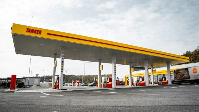 čerpacia stanica Tanker