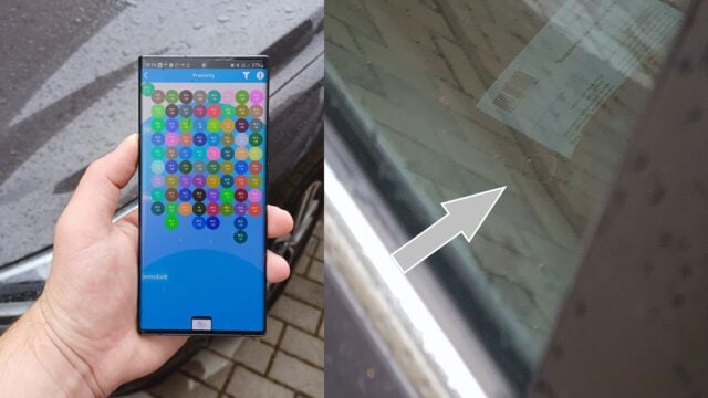 Hľadanie strateného mobilu cez detektor Bluetooth spojenia (foto: redakcia)
