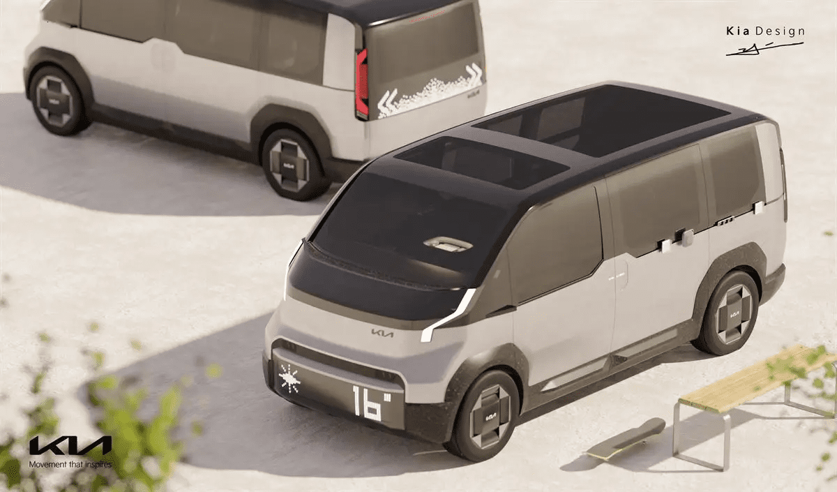 Prvotné koncepcie zahŕňali aj predné obrazovky. Či sa dostanú do produkčných modelov, však nevieme (foto: KIA)
