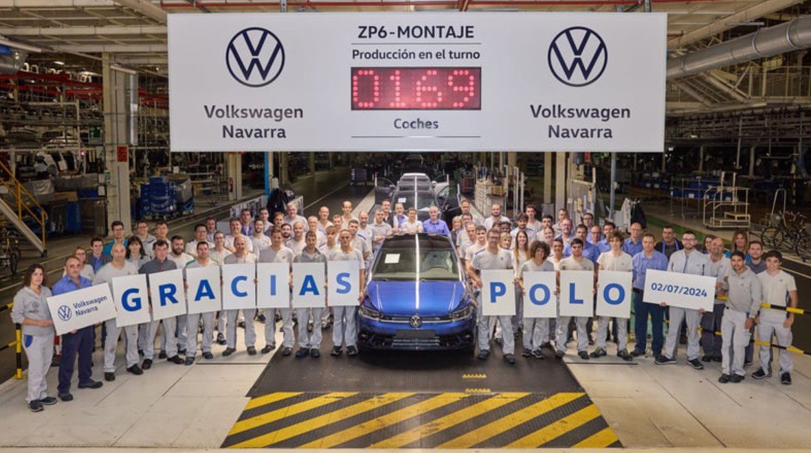 Posledný vyrobený VW Polo v Európskej únii (foto: VW)