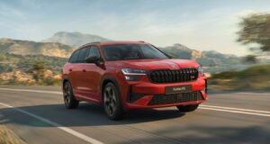Škoda Kodiaq RS počas jazdy
