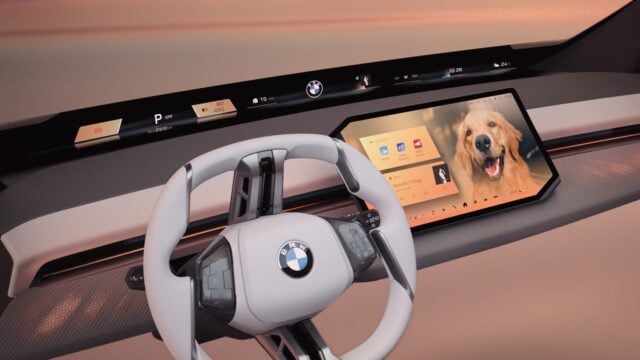 BMW Panoramic Vision head-up displej