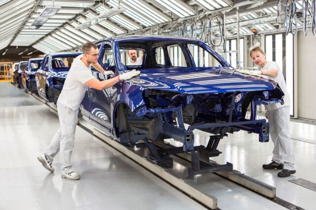 Výroba vozidla Volkswagen Touareg na Slovensku