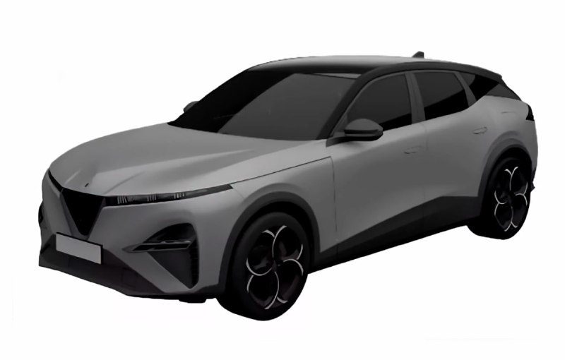 Alfa Romeo Stelvio na fotografiách patentového úradu