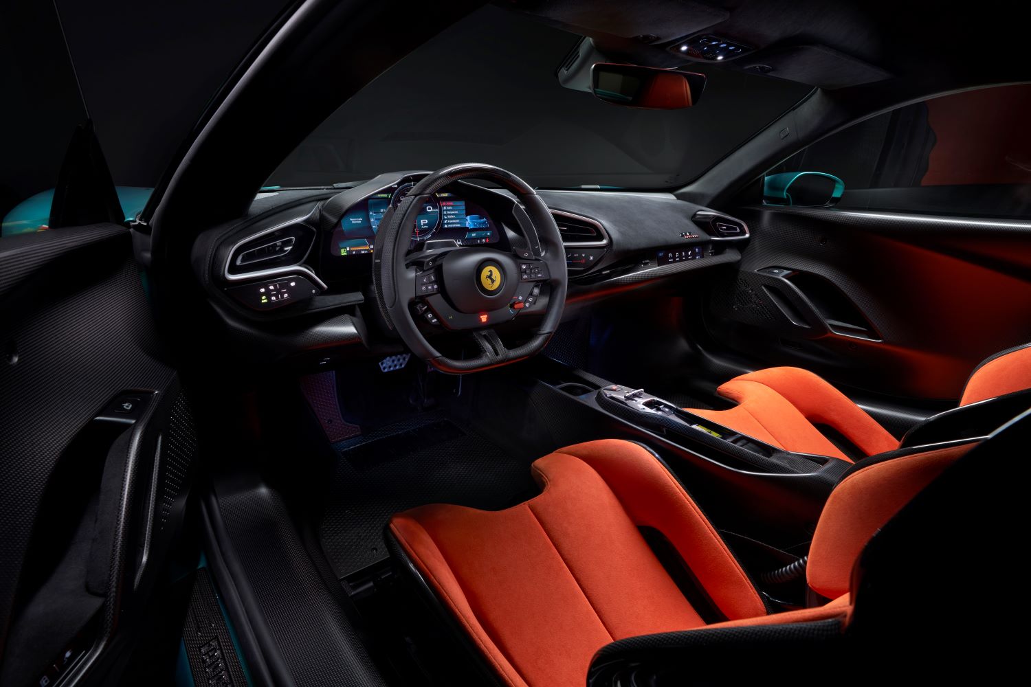 interiér Ferrari 296 Speciale