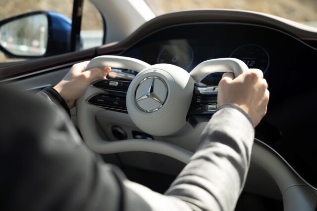 nový volant a riadenie Steer by Wire od Mercedes-Benz