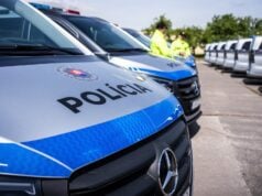 policajné autá