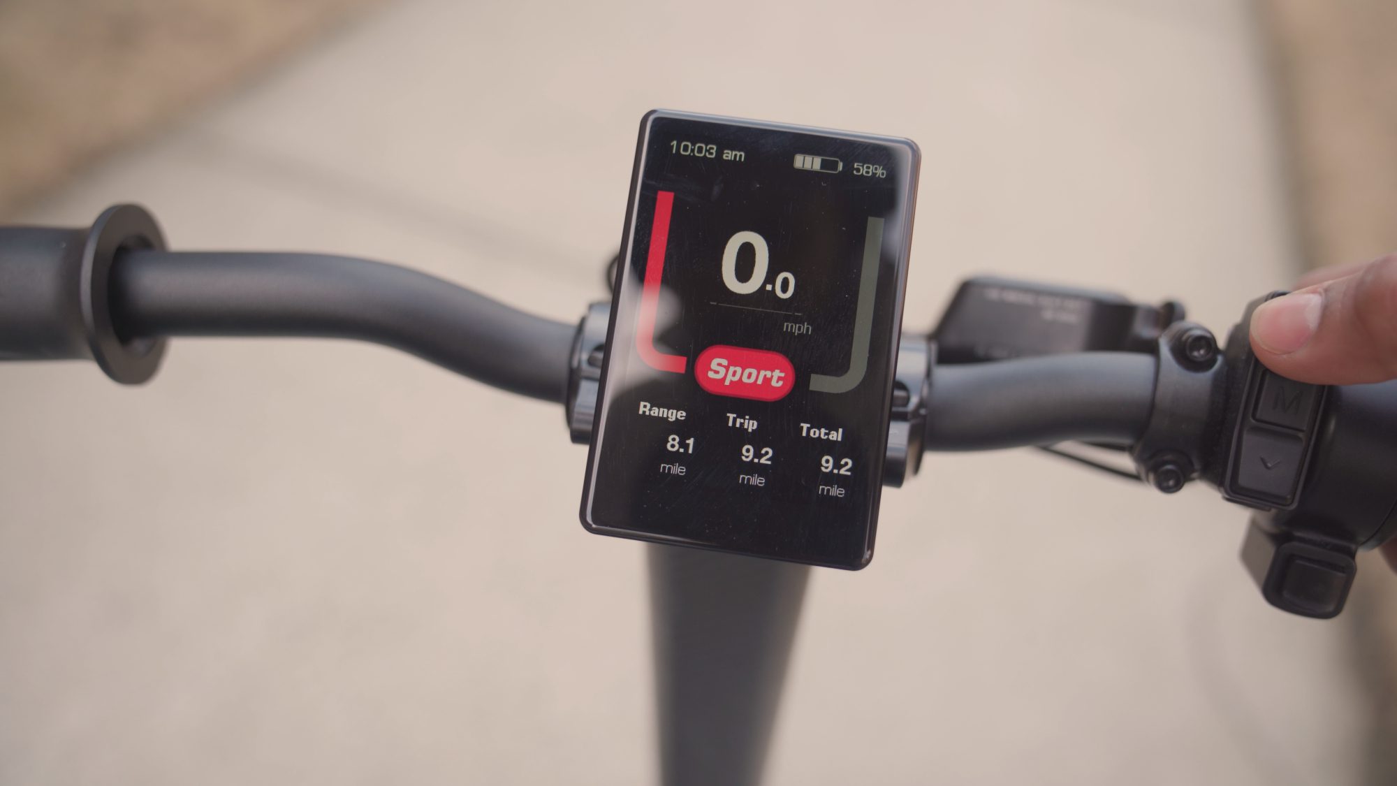 Dashmoto Dash 3 tachometer