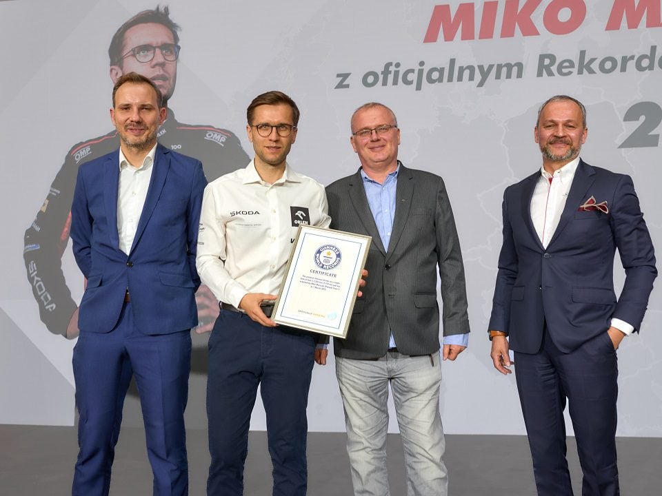 Mikołaj Marczyk získal ocenenie za úspornú jazdu
