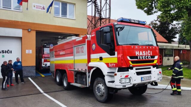 Hasičské vozidlo Iveco