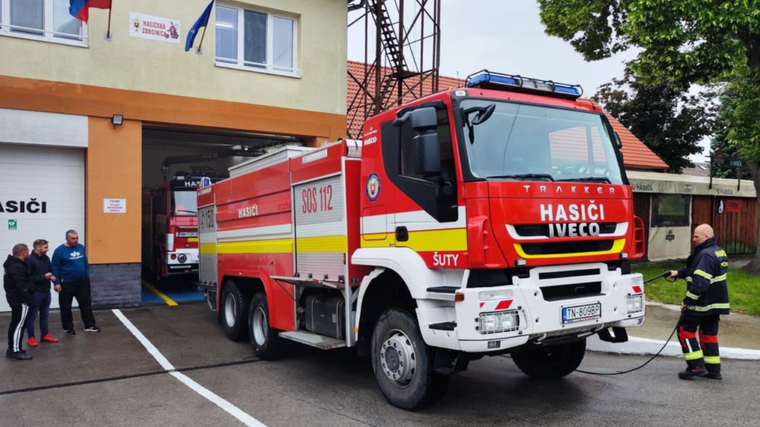Hasičské vozidlo Iveco