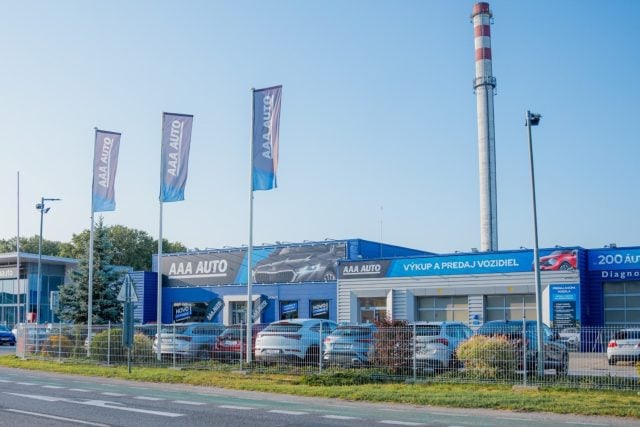 autocentrum AAA AUTO v Dunajskej Strede