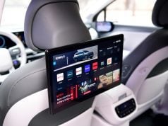 displej obrazovky na zadnom sedadle vo vozidle Hyundai IONIQ 9
