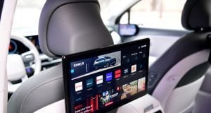 displej obrazovky na zadnom sedadle vo vozidle Hyundai IONIQ 9