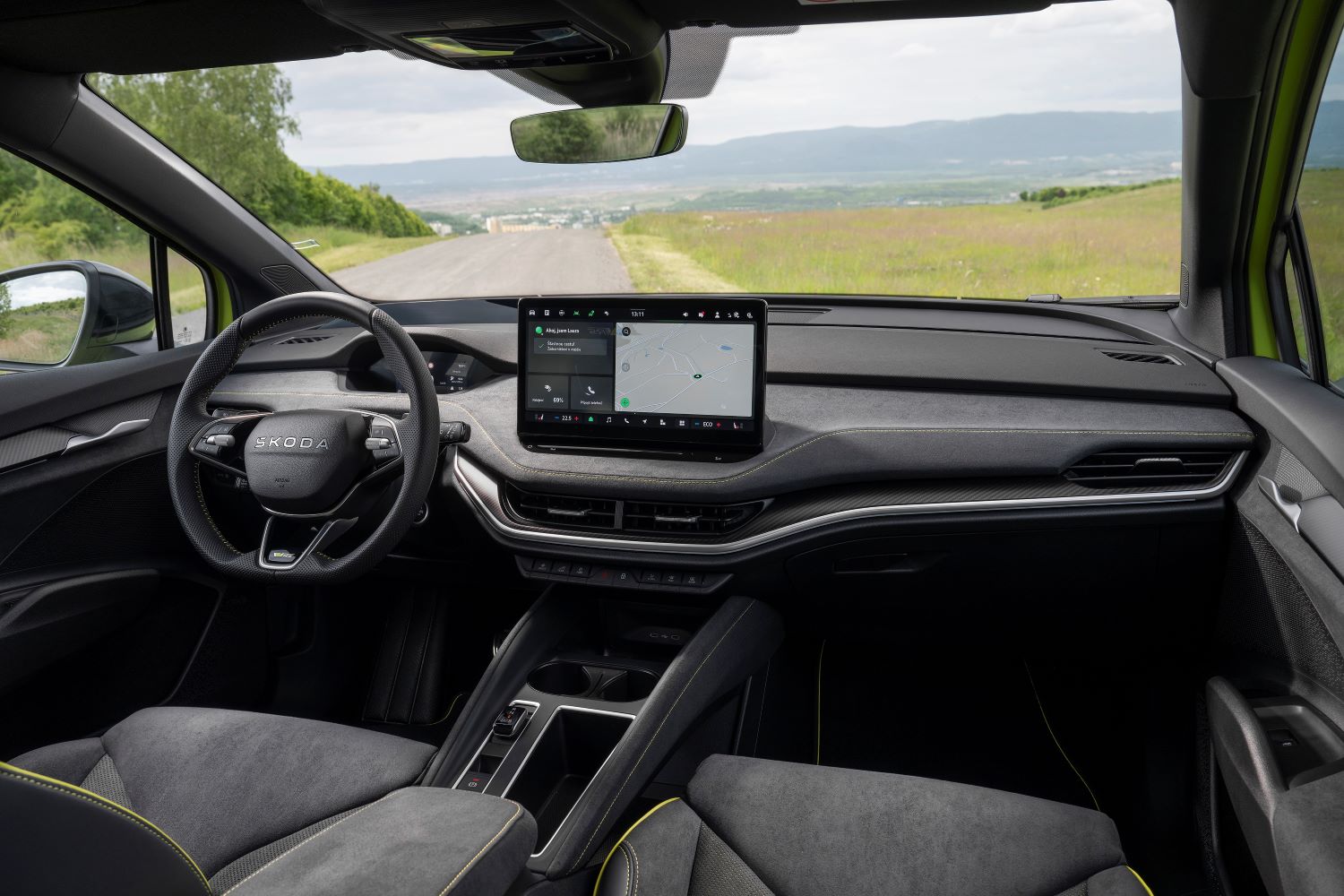 Škoda Elroq RS interiér