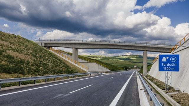 nový obchvat Tvrdošína