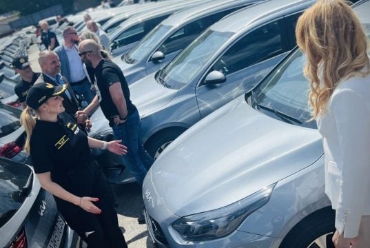 policajné vozidla Kia Ceed