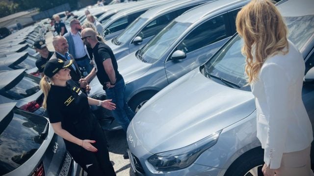 policajné vozidla Kia Ceed
