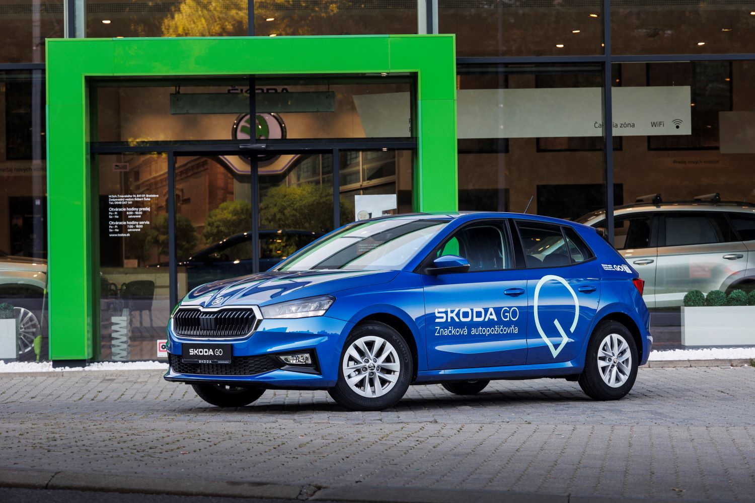 autopožičovňa Škoda GO