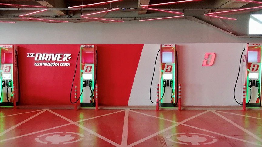 nabíjací hub spoločnosti ZSE Drive