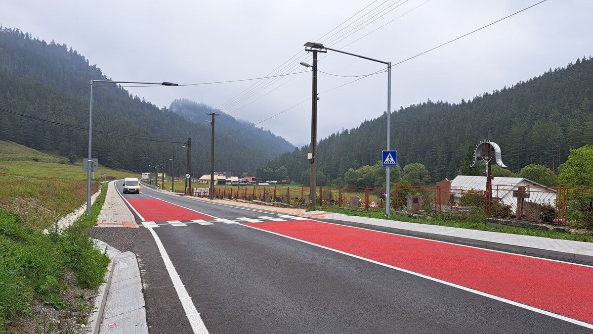 cesta cez Vernár