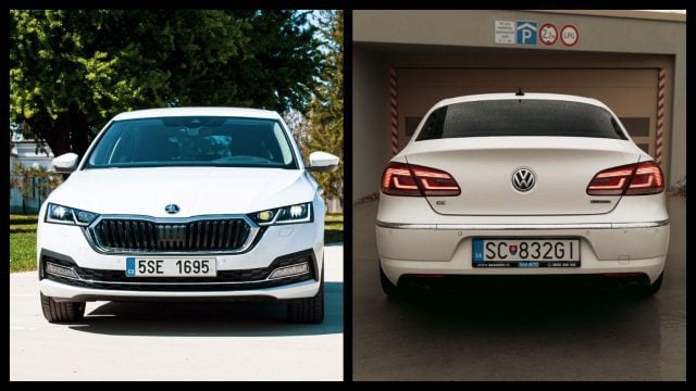 Škoda Octavia a Volkswagen Passat CC