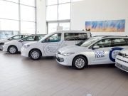 flotila vozidiel Volkswagen Golf a Caddy