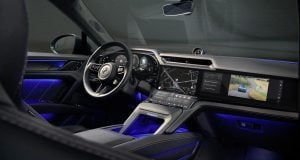 interiér Porsche Cayenne Electric