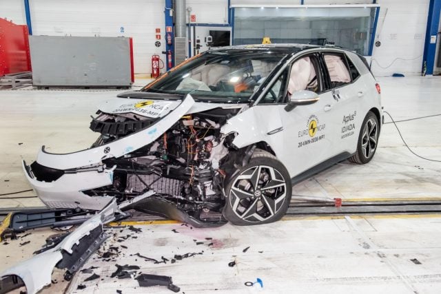 VW ID3 po crash teste
